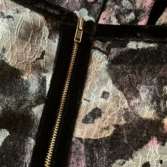 Fire Los Angeles, Cowl Neckline, Long Sleeves, Art Dress, Multi, Large - Picture 7 of 7